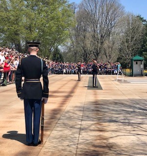 changing of the guard honor flight 